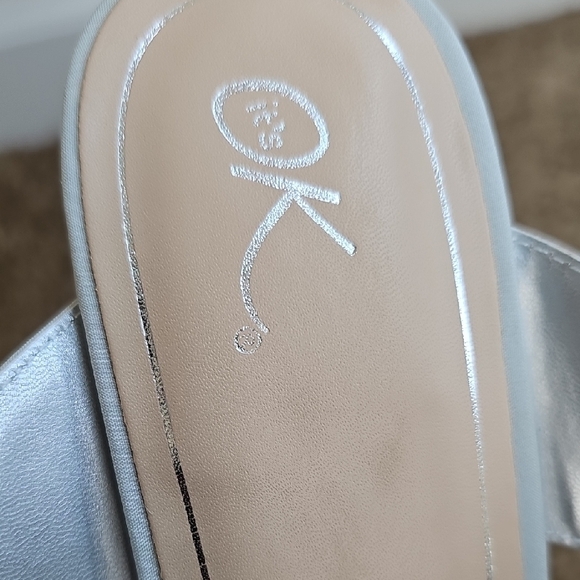 It's OK Elegant Lace‎ Strap Women's Sandals in Gray Size 11m - Picture 3 of 8